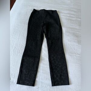 Rag and bone Simone pants black jacquard fabric size 6